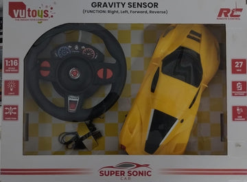 Super Sonic Remote Control Car with Gravity Sensor