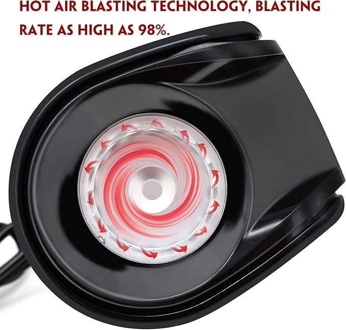 ECVV 1200W Electric Hot Air Popcorn Popper Maker for Home, No Oil Needed Healthy Snack for Kids Adults, Perfect for Party Birthday Gift