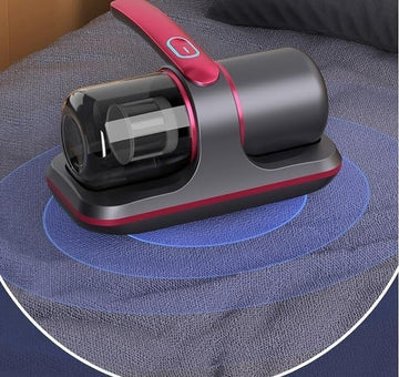 Cordless UV Mite Remover Vacuum Cleaner Wireless 100W Handheld Bed Cleaning Machine 8000Pa 2 Speeds 250ml Dust Collection