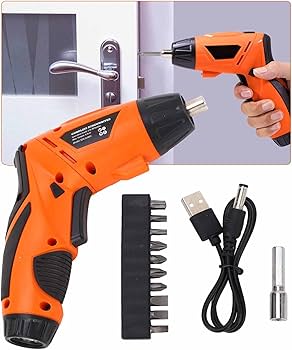 Cordless Screwdriver Tool Set wit
