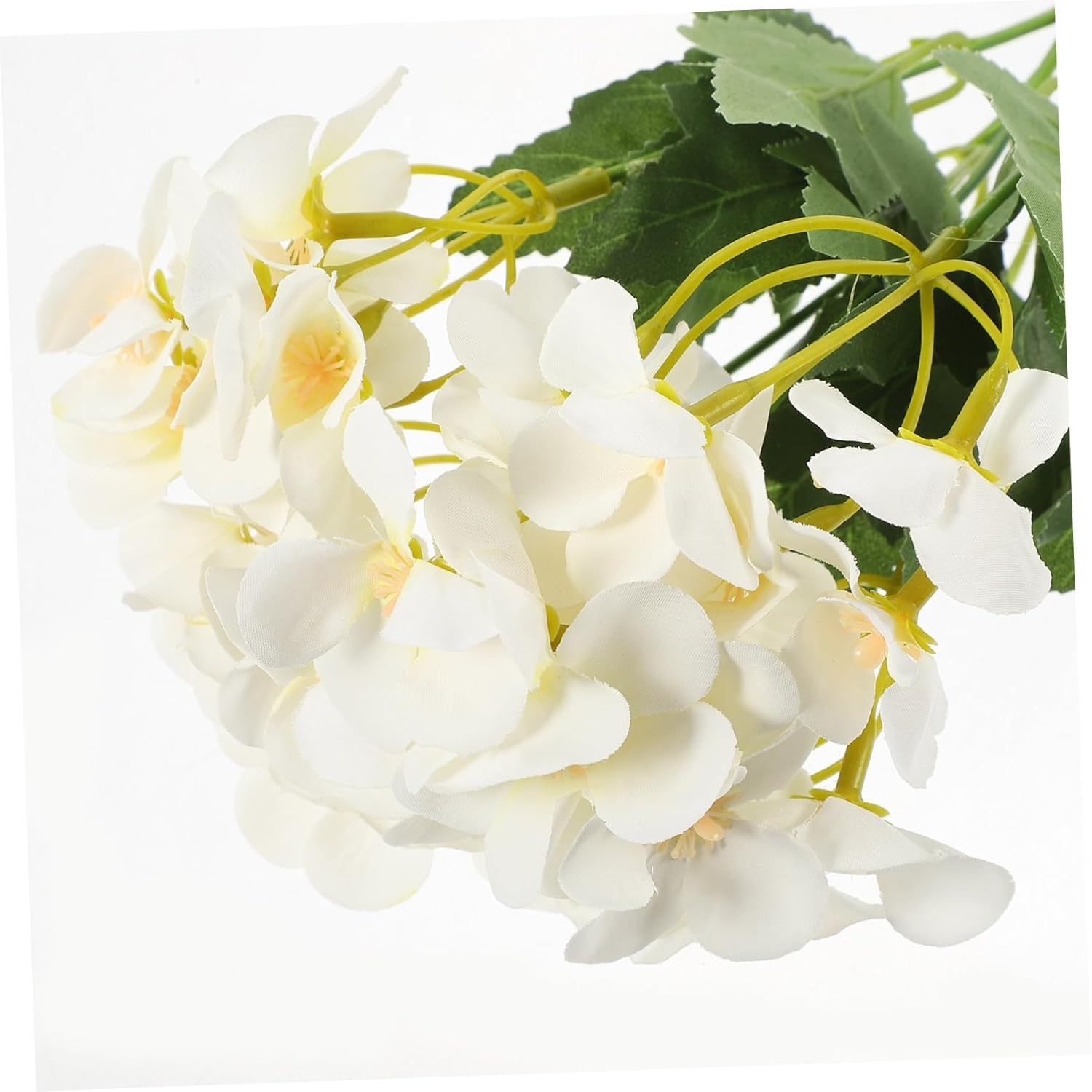 Rtificial Begonia Fake Flower Decor Simulation Begonia Bouquet Lifelike Plastic Flower for Home Dec