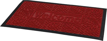Door mats 40 x 60 cm, stain resistant and absorbent floor mats, low-profile floor mats for front and rear doors and entrances