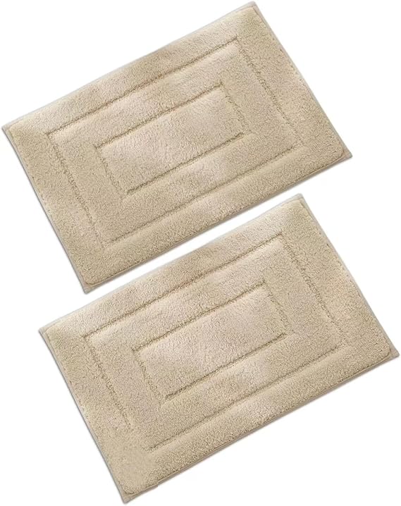 Door mats 40 x 60 cm, stain resistant and absorbent floor mats, low-profile floor mats for front and rear doors and entrances