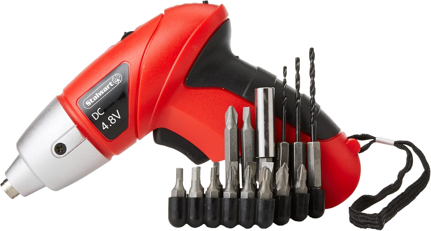 Cordless Screwdriver Tool Set wit
