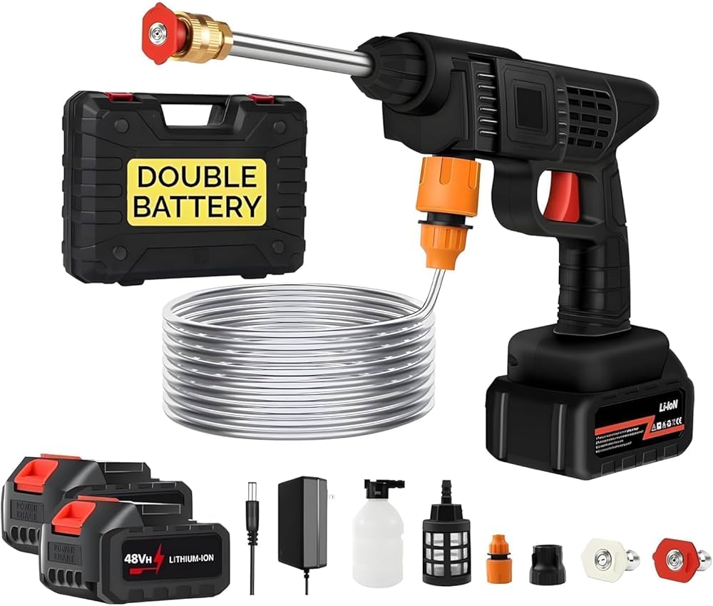 Cordless Portable Pressure Washer Gun